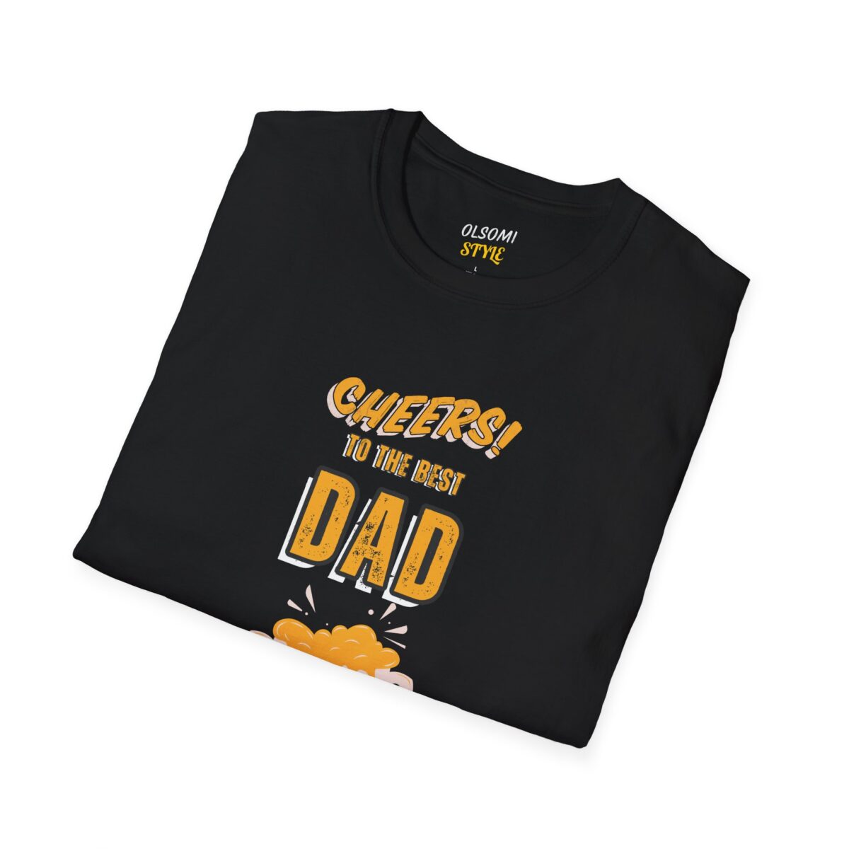 cheers to the best dad unisex t shirt