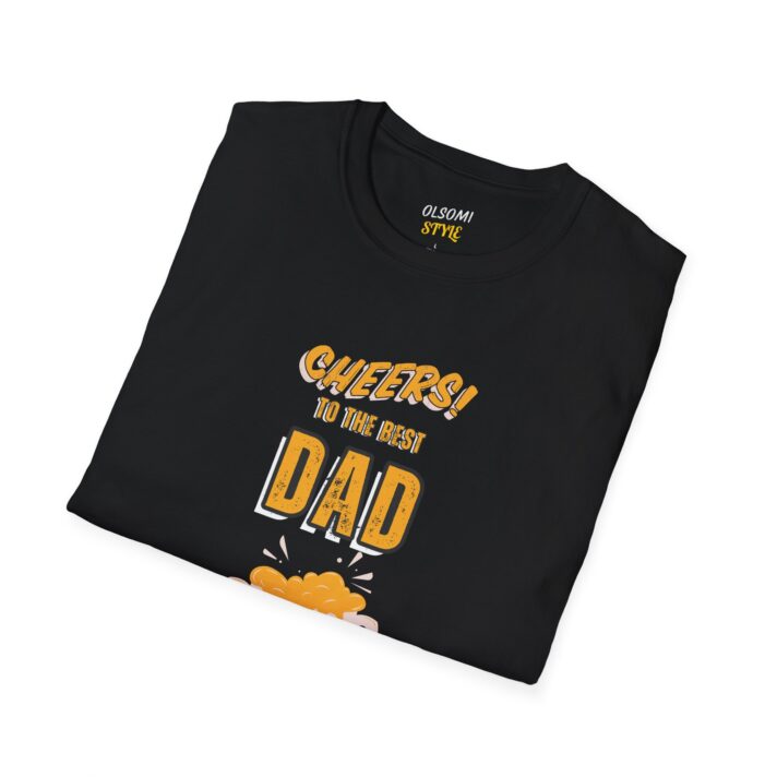 cheers to the best dad unisex t shirt