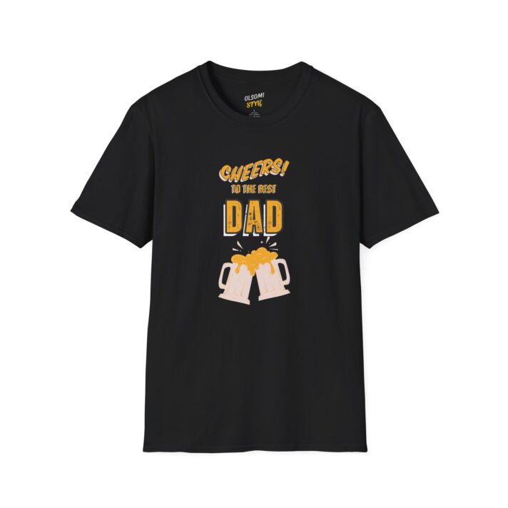 cheers to the best dad unisex t shirt